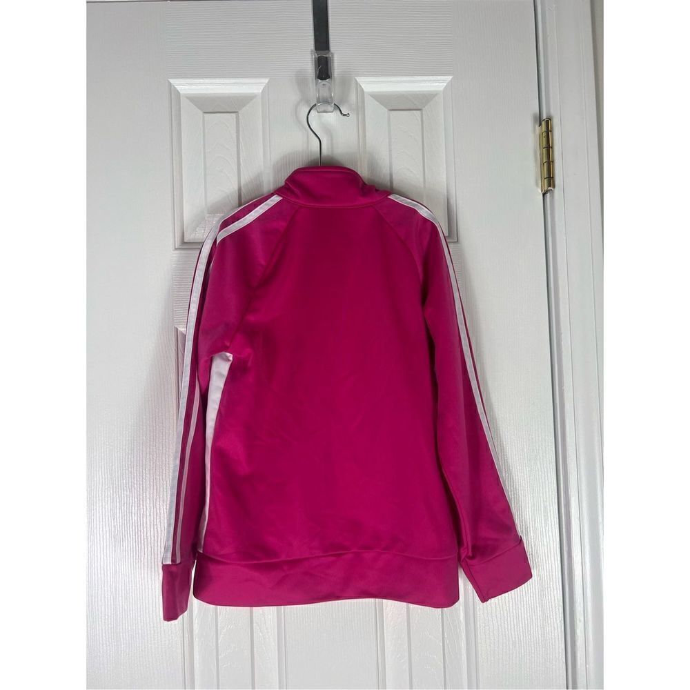 Adidas Girls Track Jacket Size 6 - Picture 3 of 3